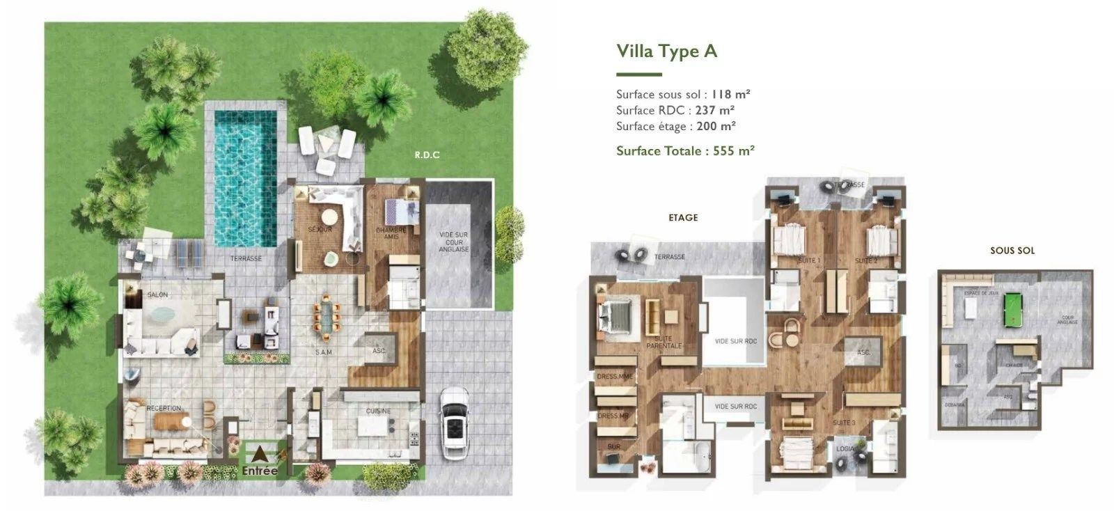 Acheter Villa 5&nbsp;pièces 408&nbsp;m² Rabat