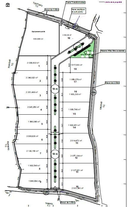Acheter Terrain à bâtir 1903&nbsp;m² Marrakech