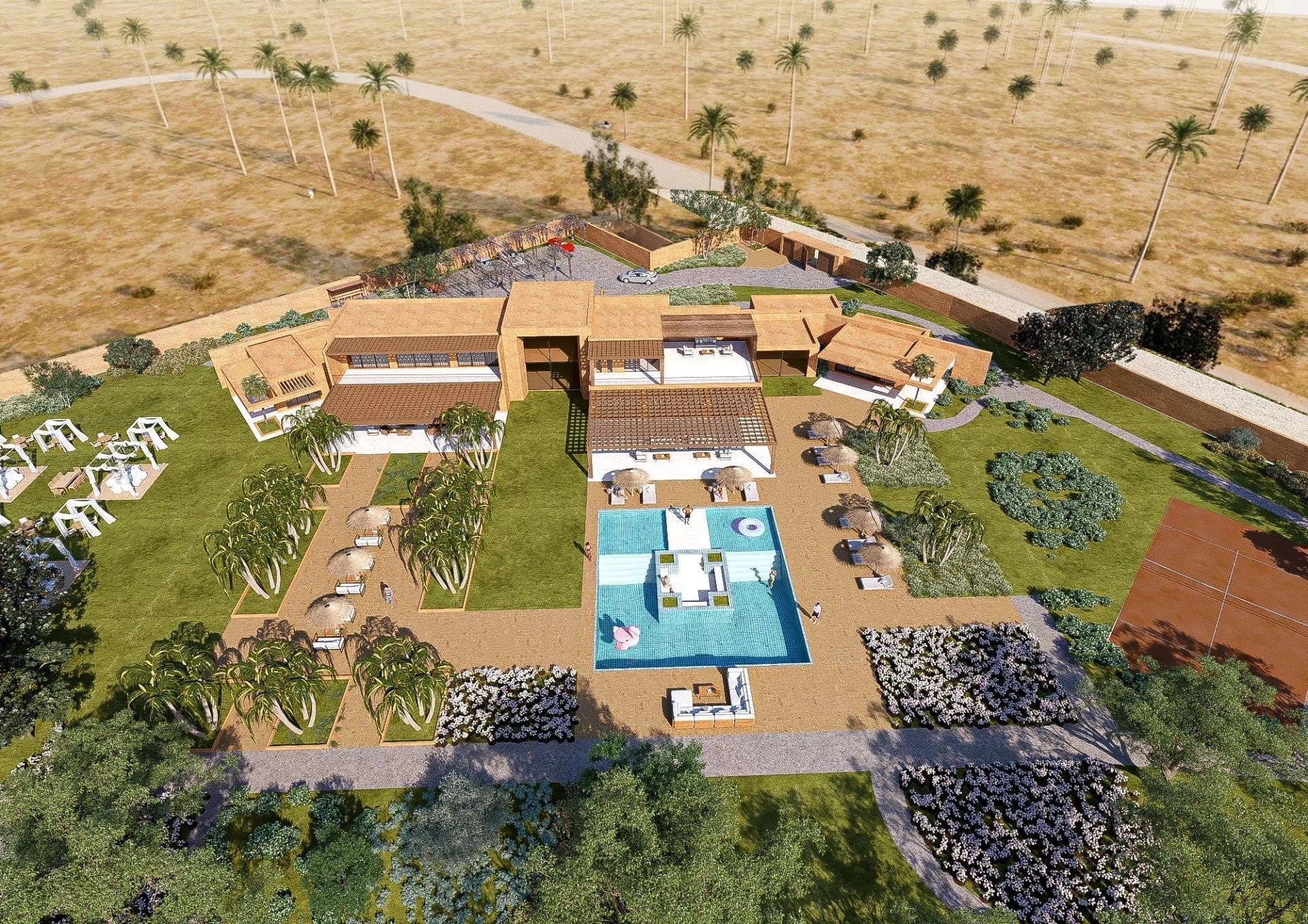 Buy Villa 12&nbsp;rooms 850&nbsp;m² Marrakech