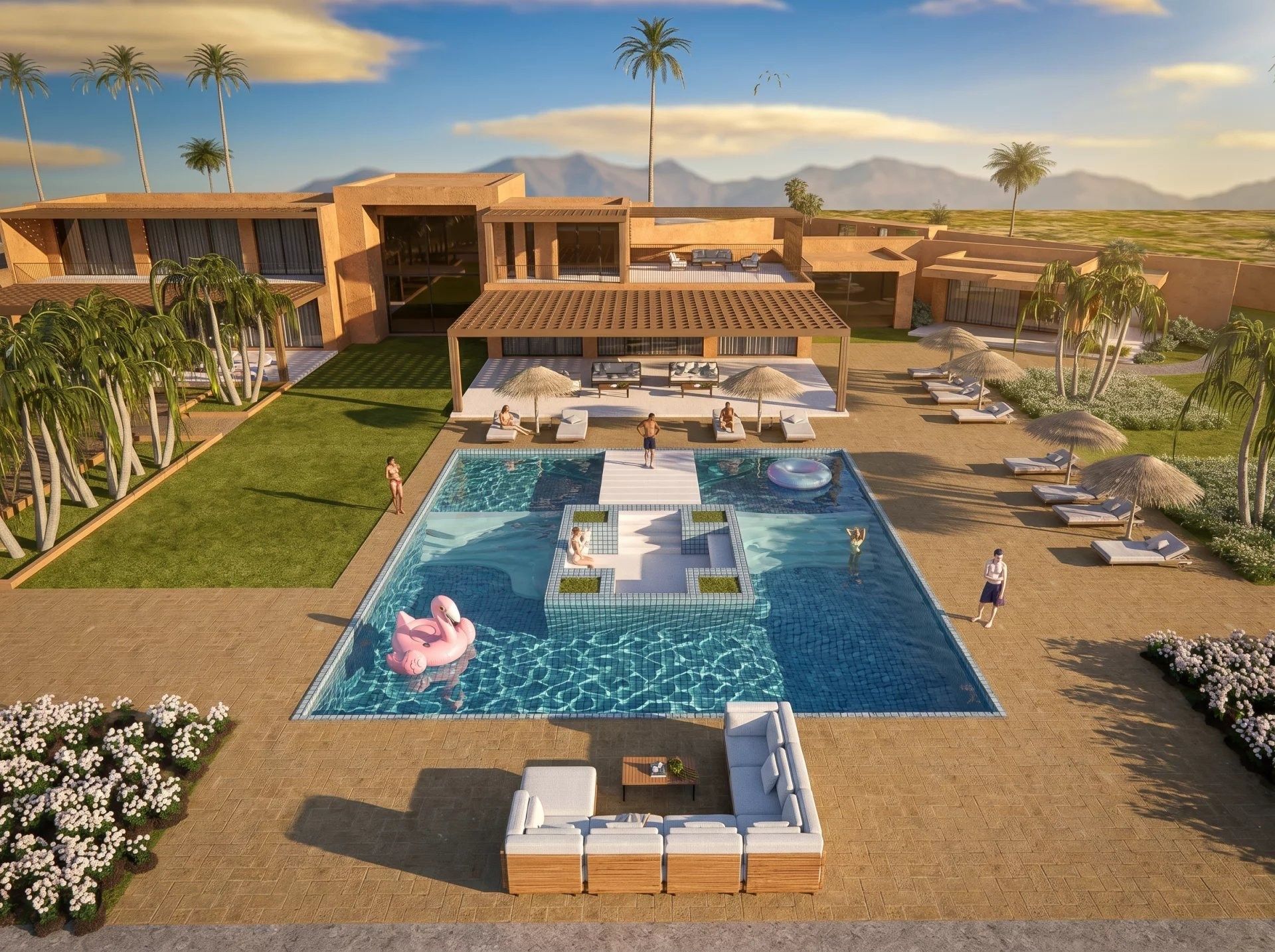 Buy Villa 12&nbsp;rooms 850&nbsp;m² Marrakech