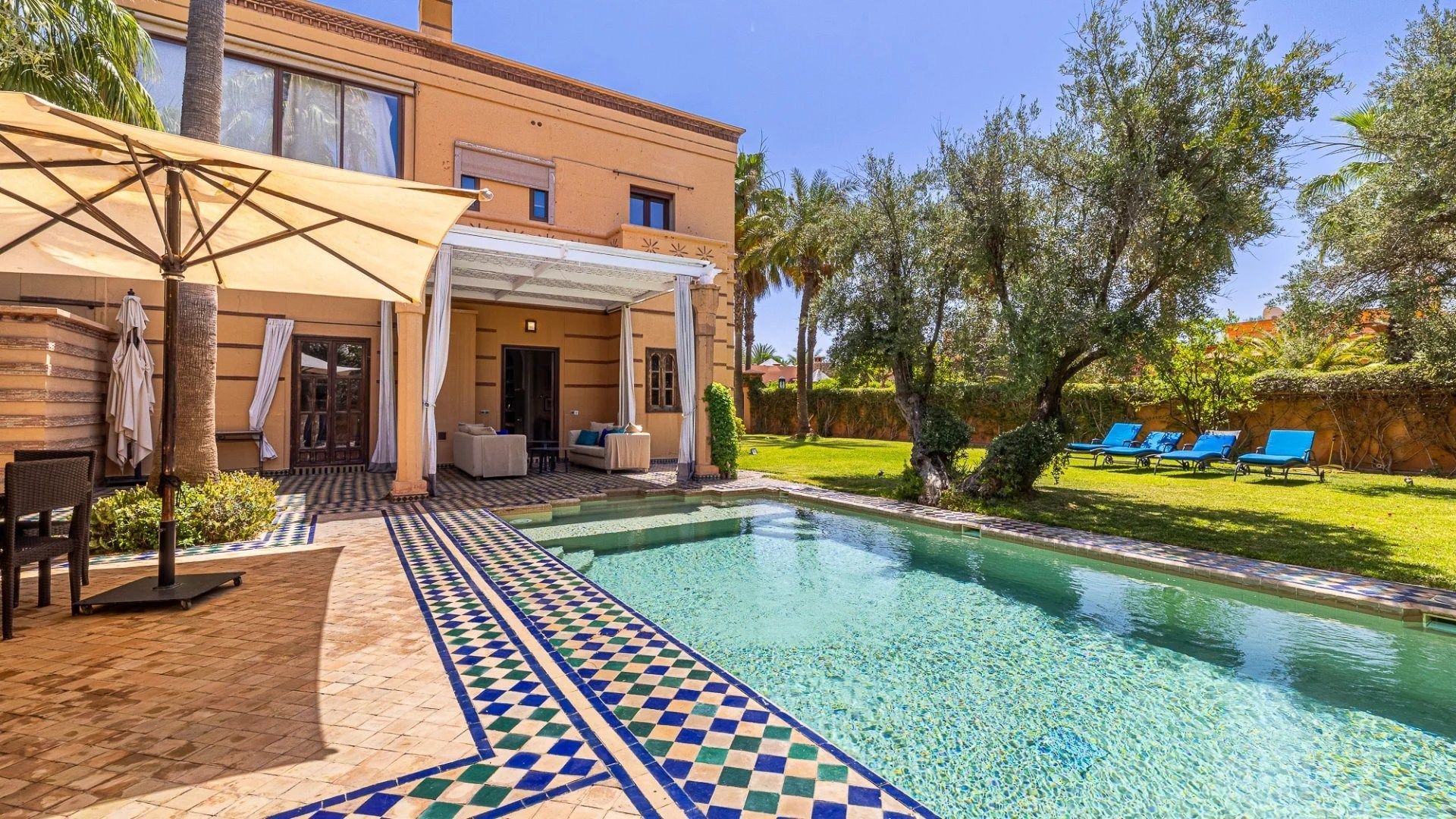 Louer Villa 5&nbsp;pièces 1&nbsp;m² Marrakech