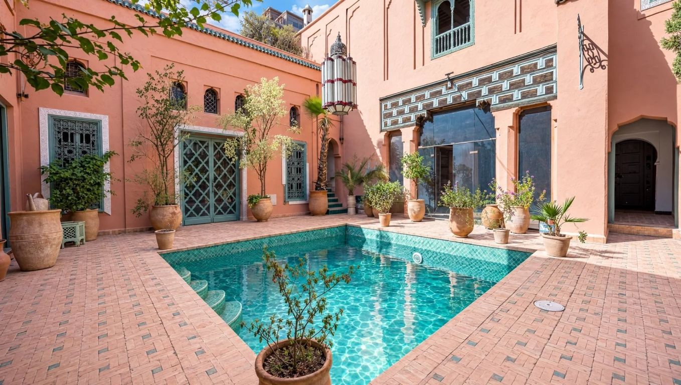 riad 10 pièces en vente sur Marrakech (40000) - Plus de details