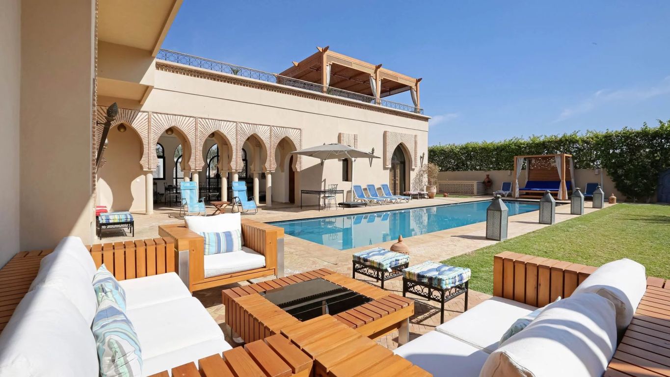 villa 10 pièces en location sur Marrakech (40000) - Plus de details